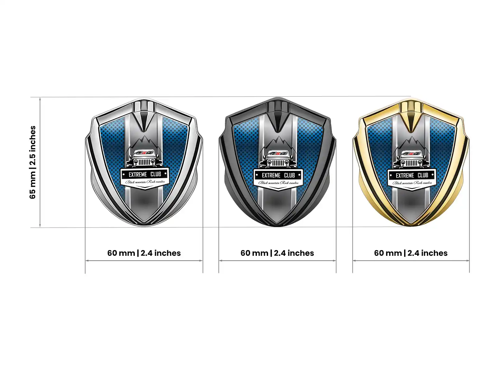 Car Logo Badges Sports Design High-Quality